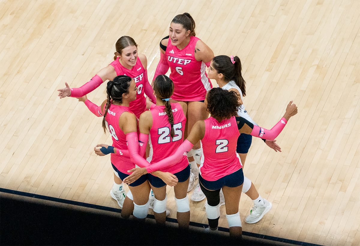 UTEP volleyball will play their first game on Halloween since 2014 and will be held at Memorial Gym at 6pm. Photo courtesy of UTEP athletics/The Prospector 