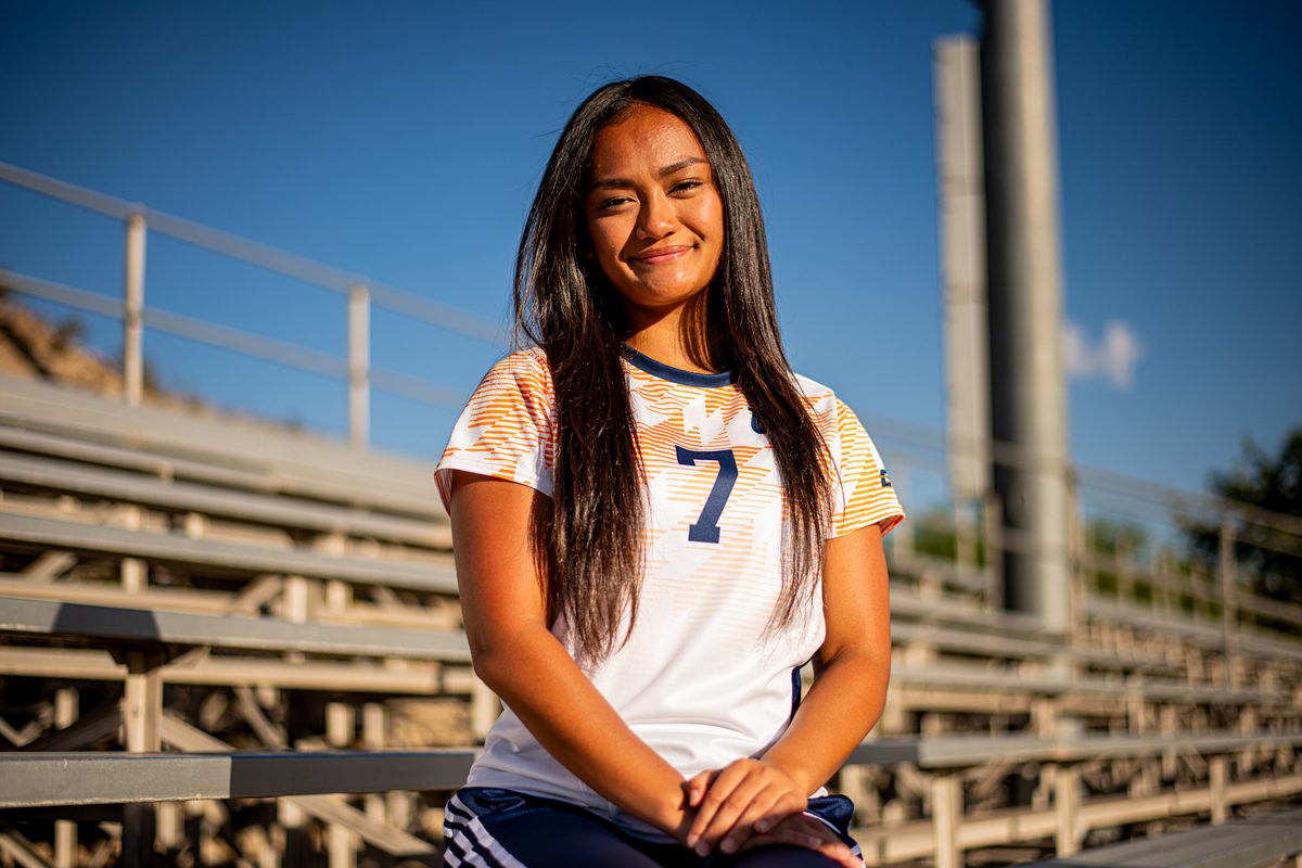 Sheyliene Patolo, a criminology major and player for UTEP’s soccer. 