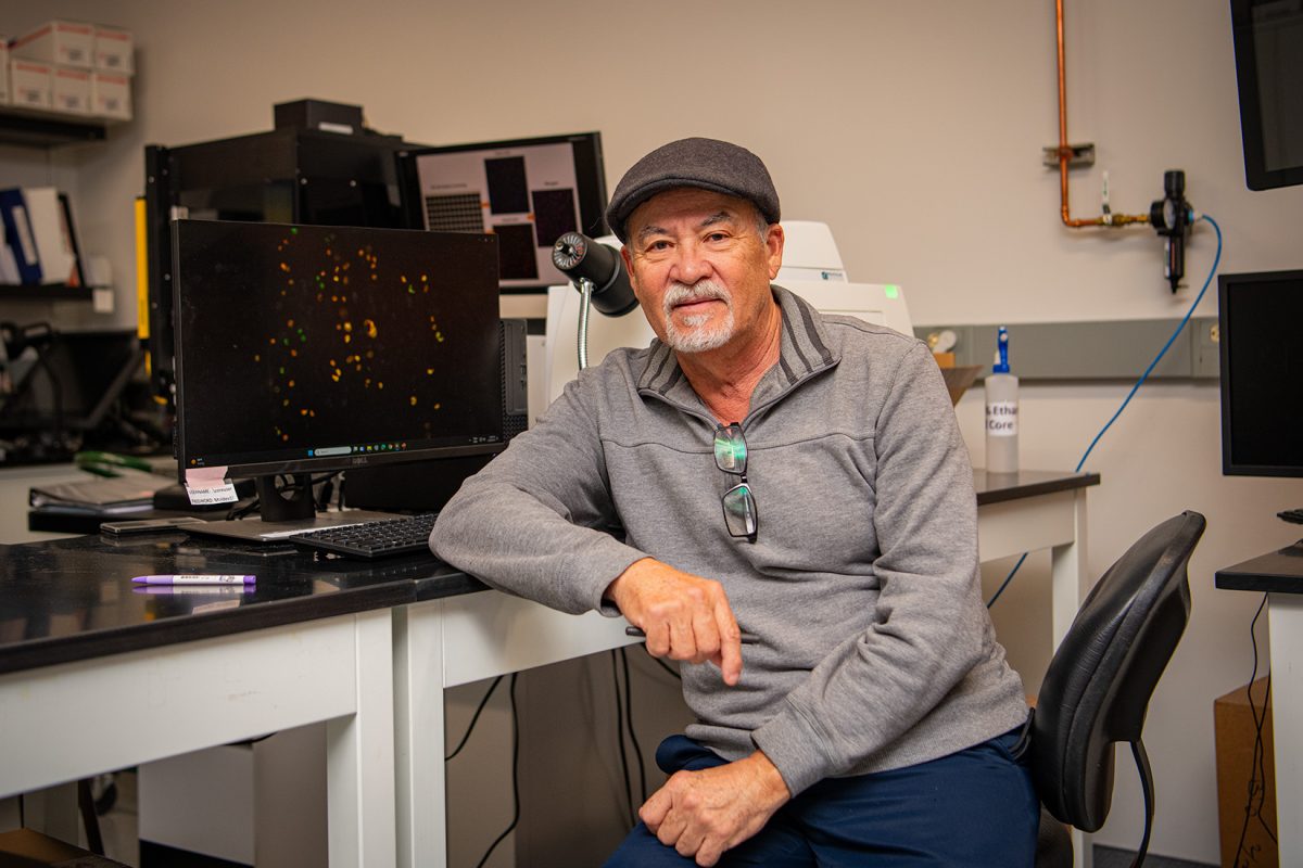 Renato Aguilera, Ph.D lead the team that found a promising compound to combat leukemia. 