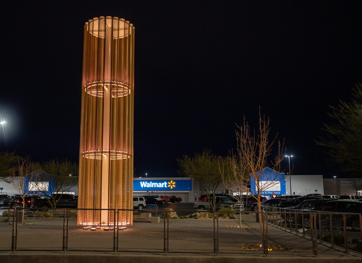 The “Grand Candela” was unveiled in 2019 at the Walmart on 7101 Gateway West Blvd. It serves as a memorial to the 22 lives lost as result of the mass shooting on Aug. 3, 2022.  