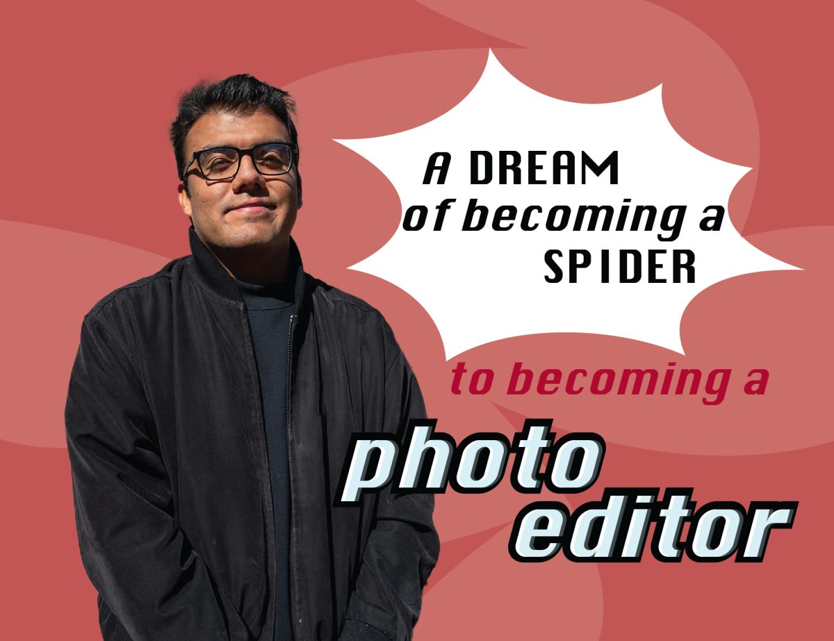 A dream of becoming a spider to becoming a photo editor