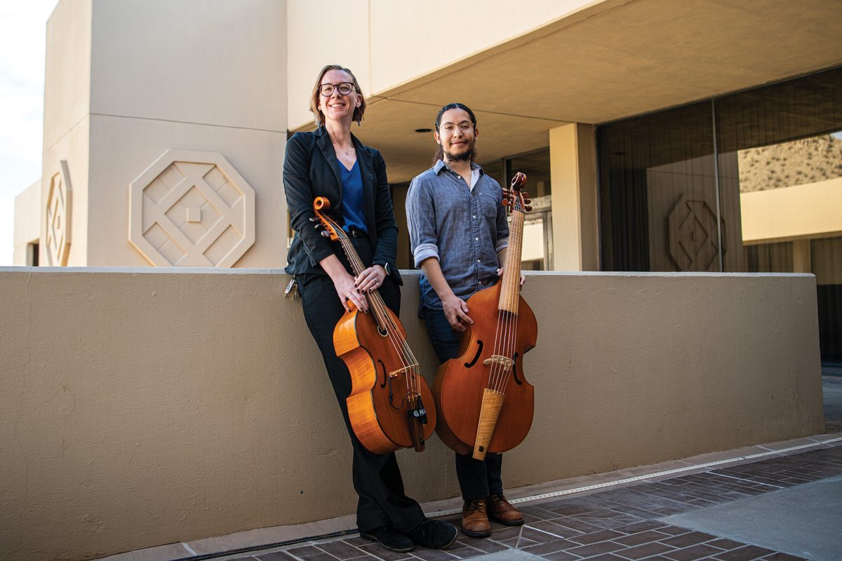 Compared to Renaissance and Baroque music, this event brings the mix of incorporating Latin American music with a professor and student participating in the festival. 