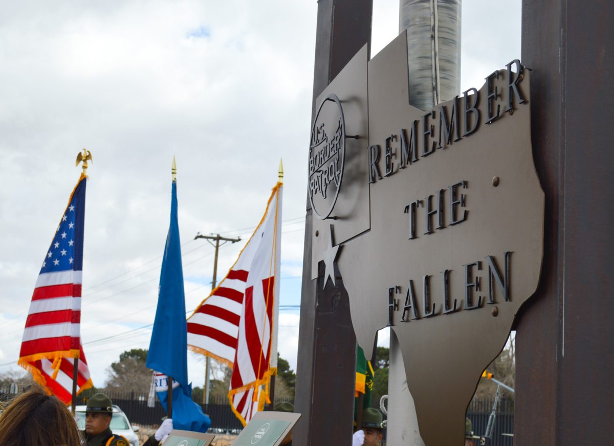 The memorial has names that date back to 1919 to 2021 from El Paso, Fort Hancock, Truth or Consequence, Lordsburg, Ysleta and Deming.   