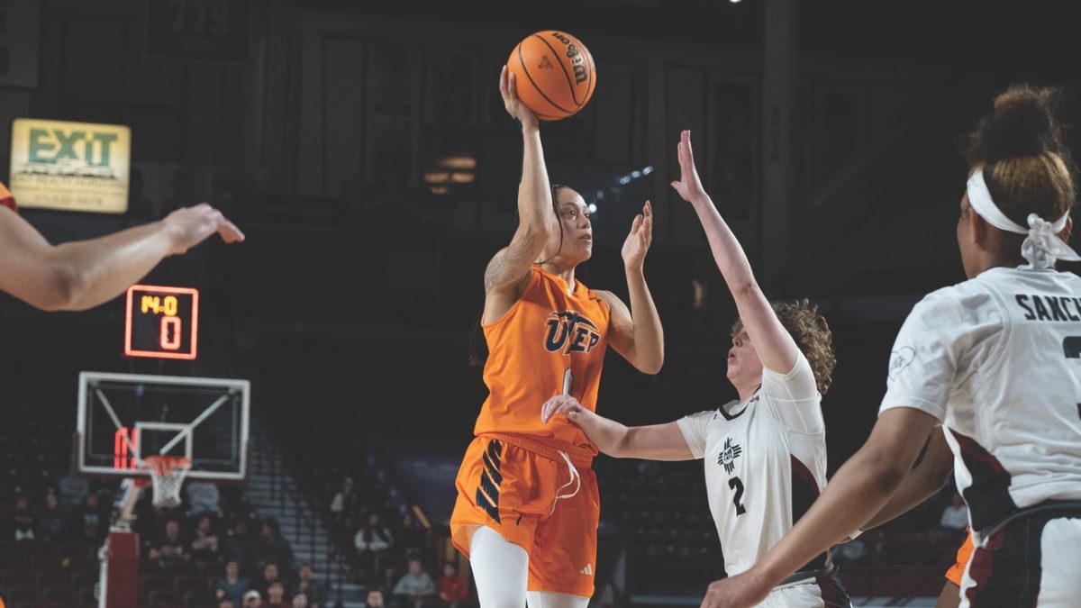 UTEP falls to NMSU at the Pan Am Center on Feb. 10.