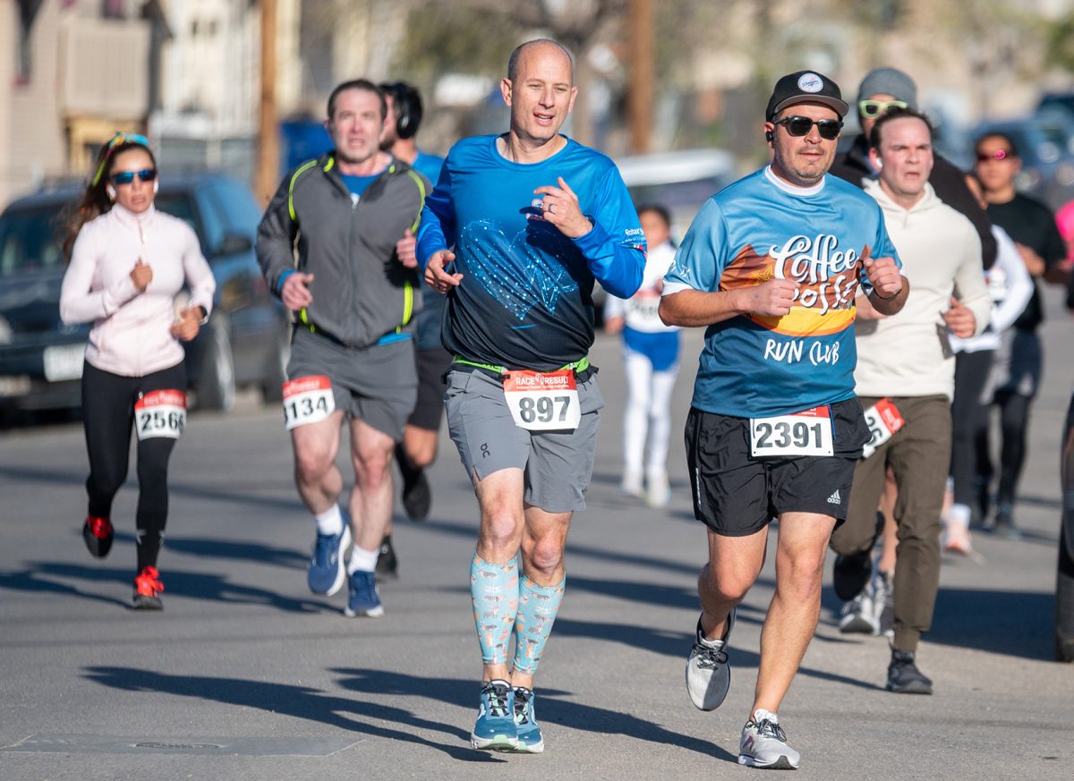 The run consisted of two events, a 5K run or a 1-mile walk.