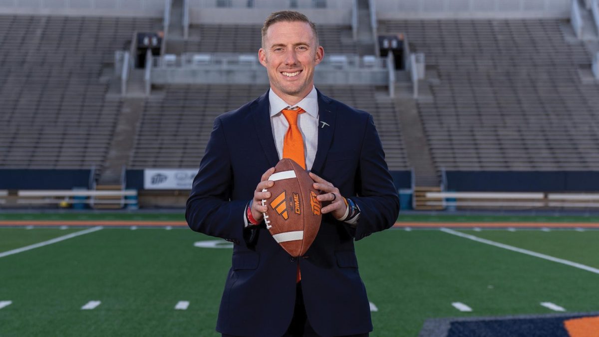 UTEP football will kick off the Scotty Walden era and its season on the road, Aug. 31, against Nebraska. They will play their first of five home games the following week, Sept. 7, against Southern Utah. Photo courtesy of UTEP Athletics.