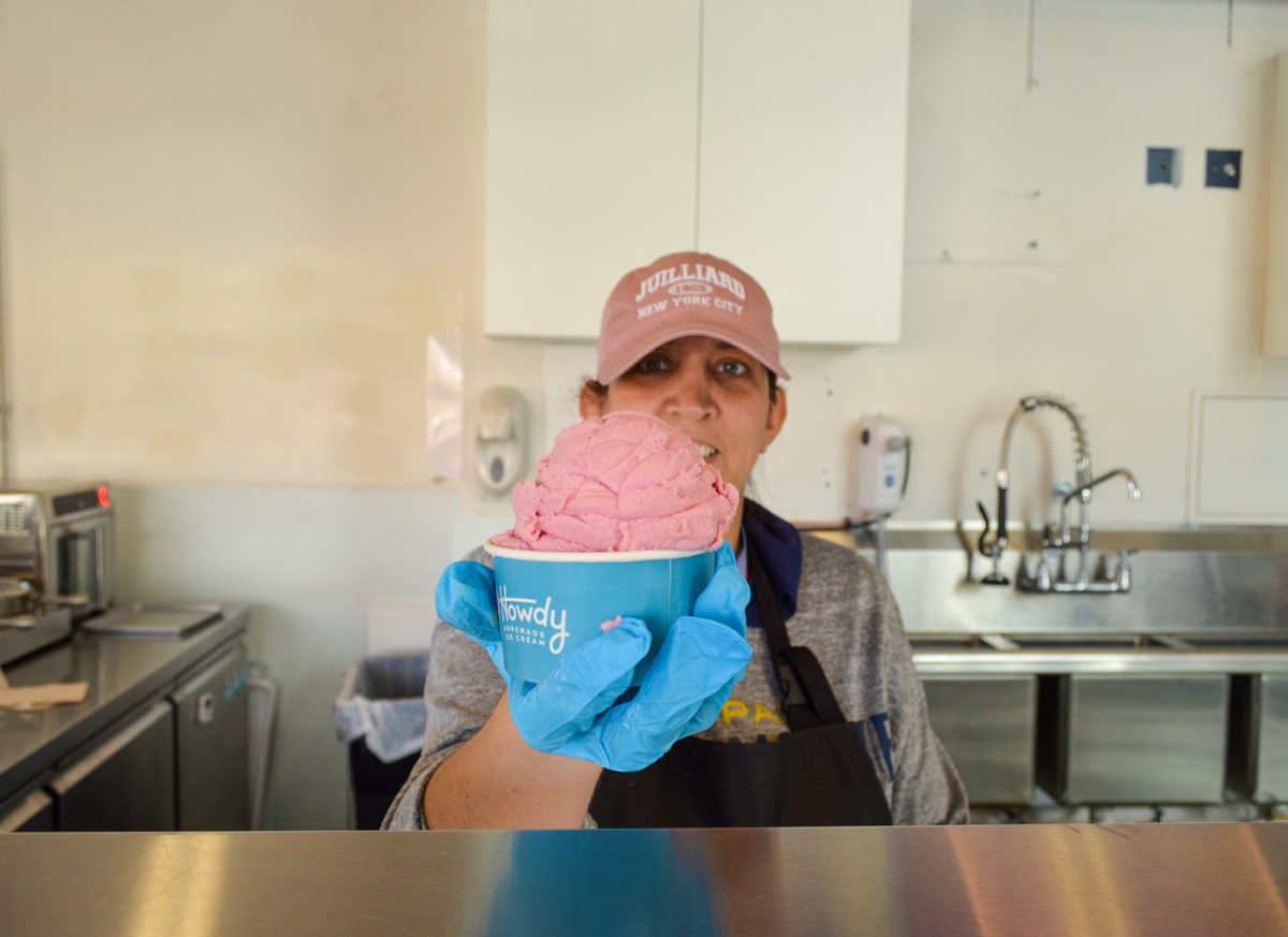 Marce Tirres has been working at Gozo’s ice cream since it opened and has now gained more leadership roles.