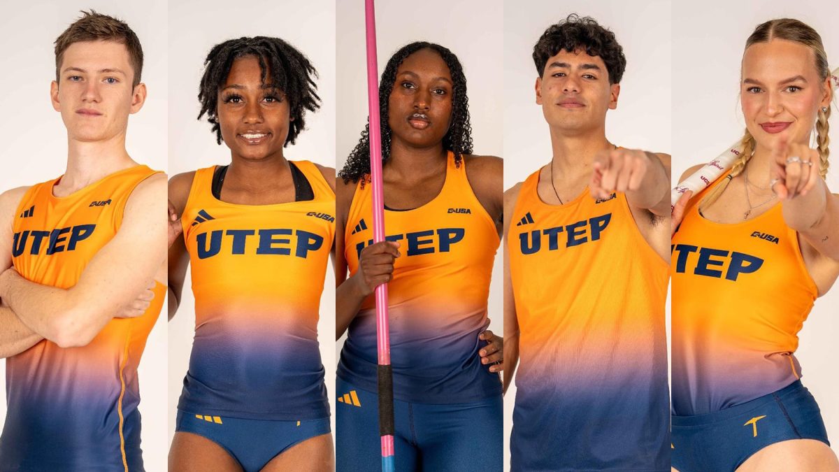 UTEP track and field competed in three matches from Thursday through Saturday. One taking place in Austin, Texas, the other in San Marcos, Texas and one in Stanford, California. Photo courtesy of UTEP Athletics.