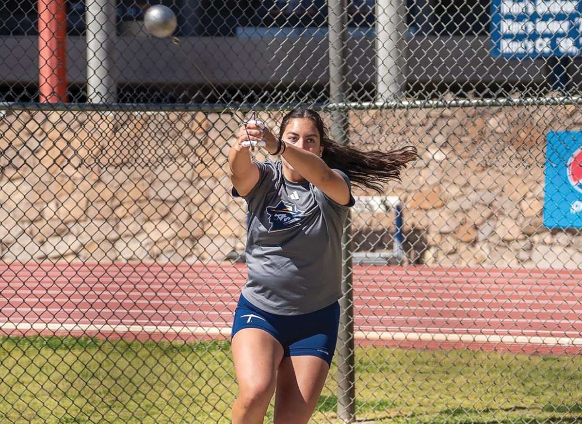 UTEP track and field completed their regular season in Tuscon, Arizona, competing in the Arizona Desert Heat Classic, April 27. Photo courtesy of UTEP athletics.