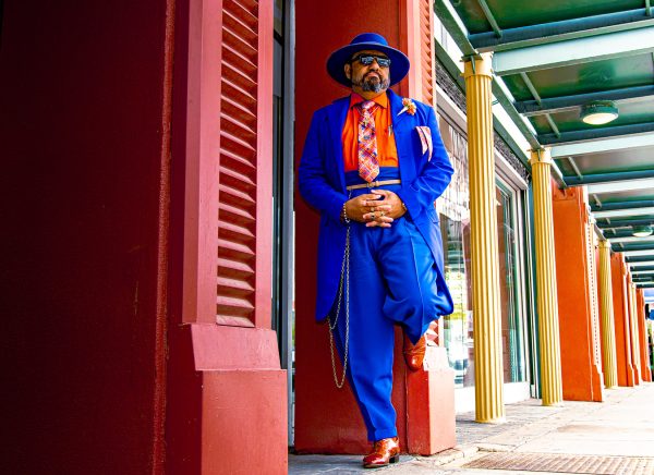 Medina coined the term “estrellito” in 2017 to define his reimagined version of the zoot suit, named after the iconic star on the mountain that overlooks El Paso.