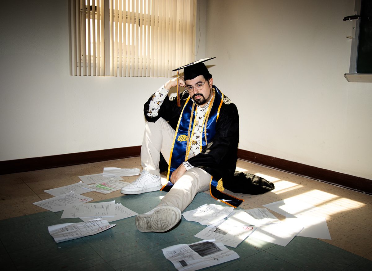 The pressure to sound academically competent weighs heavily on students like Robert Delgadillo, who wrestle with imposter syndrome and the challenge of fitting into higher education’s linguistic norms.