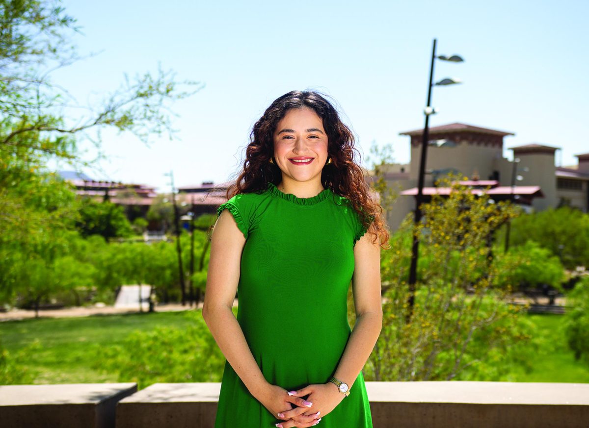 Alexa Carranco, a Chicano studies major from the College of Liberal Arts, is recognized as a Top Ten Senior at UTEP for her academic excellence and leadership.