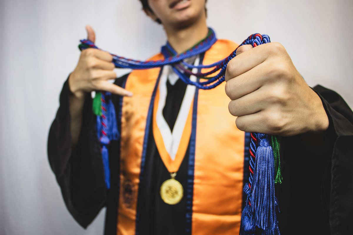 Cords and stoles are more than just a decoration, they are earned from a student's dedication, leadership, and academic success.