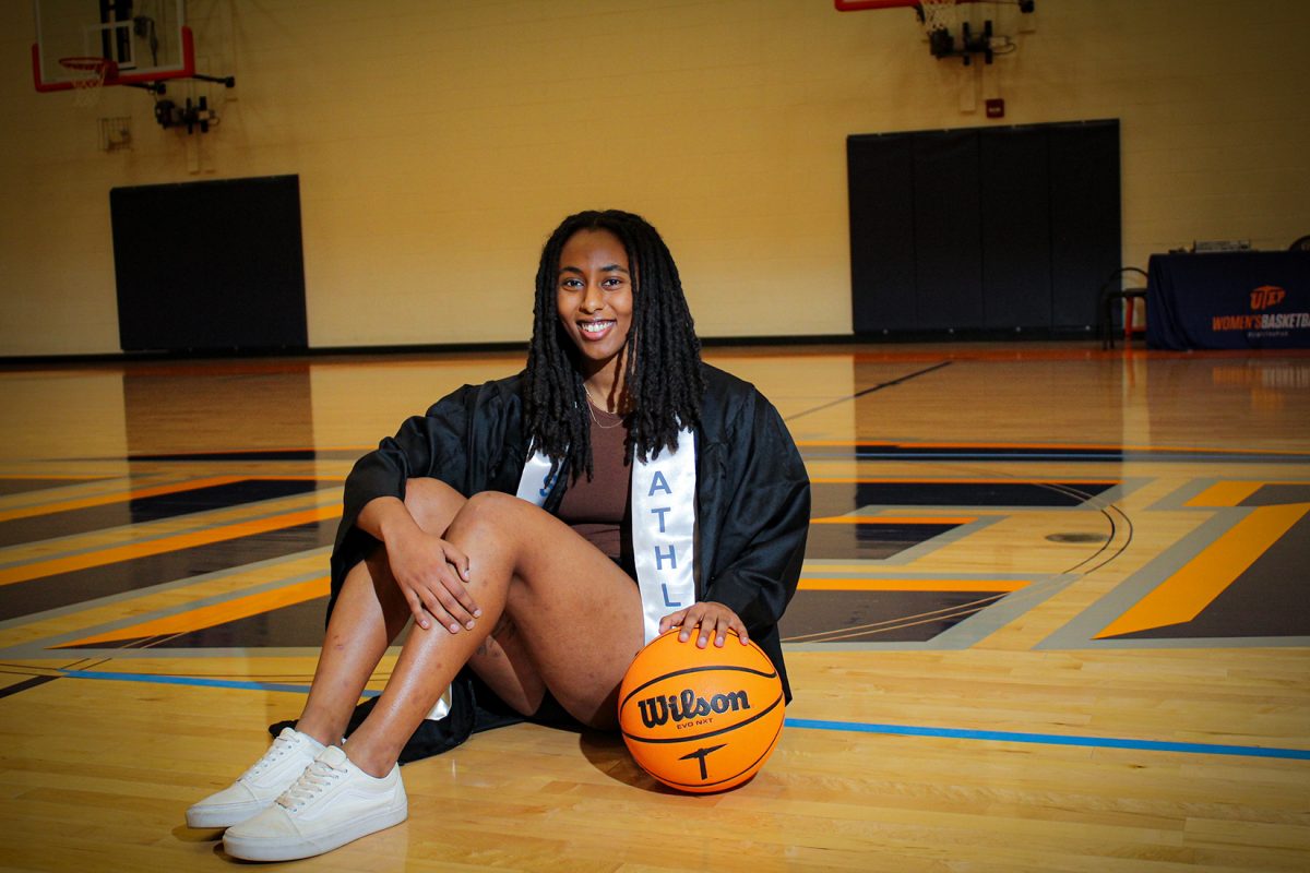 Senior guard Ivane Tensaie led her team in minutes played and points per game.