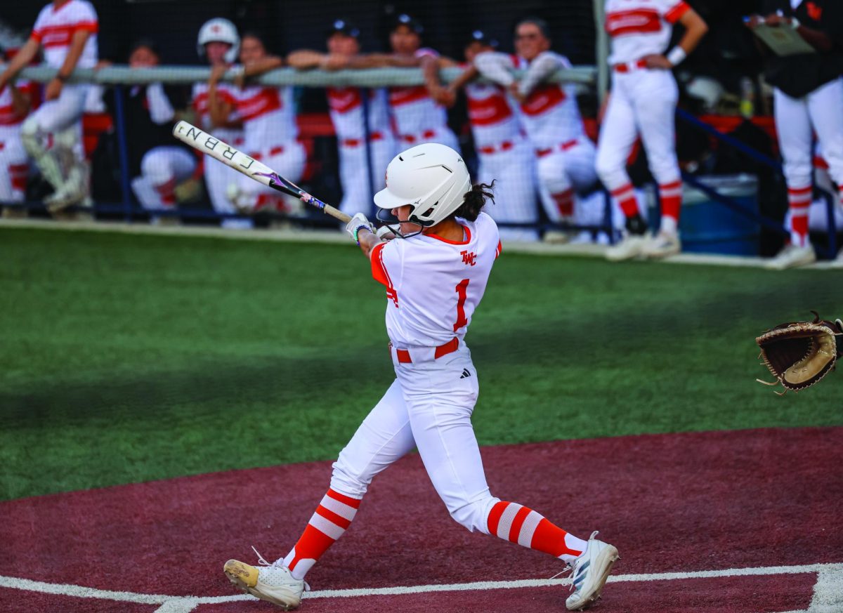 Junior Paige Lassiter earned one homerun and three RBIs against KSU on April 25.