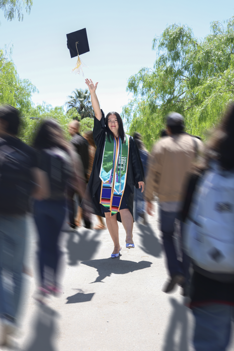 Angelica Rodriguez, a social work student at The University of Texas at El Paso, has overcome many difficulties to reach her graduation.