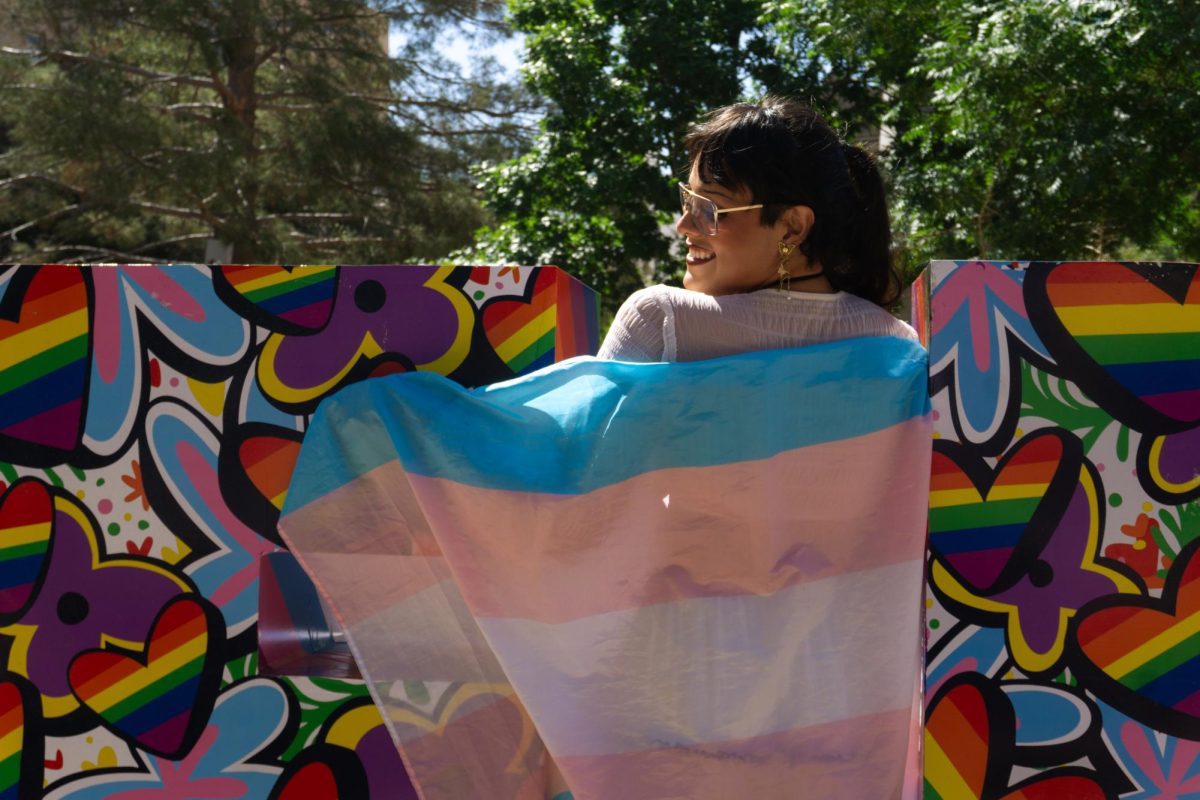 Ramos’s flag waves as she wears it around downtown. The youth of El Paso’s LGBT community don’t feel unaccepted on the Border, but they still push to have space to be their most authentic.  