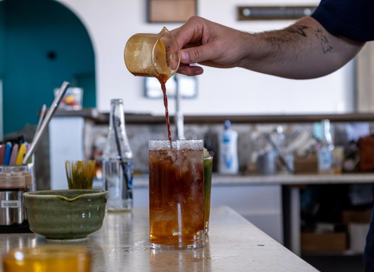 Seven coffee shops are participating in the passport event which includes Mas y Menos. 
