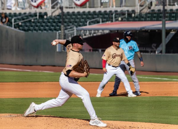 Chihuahuas pitcher Wes Benjamin allowed 4 hits and struck out 3 batters which gave him a 5.76 ERA on June 27. 