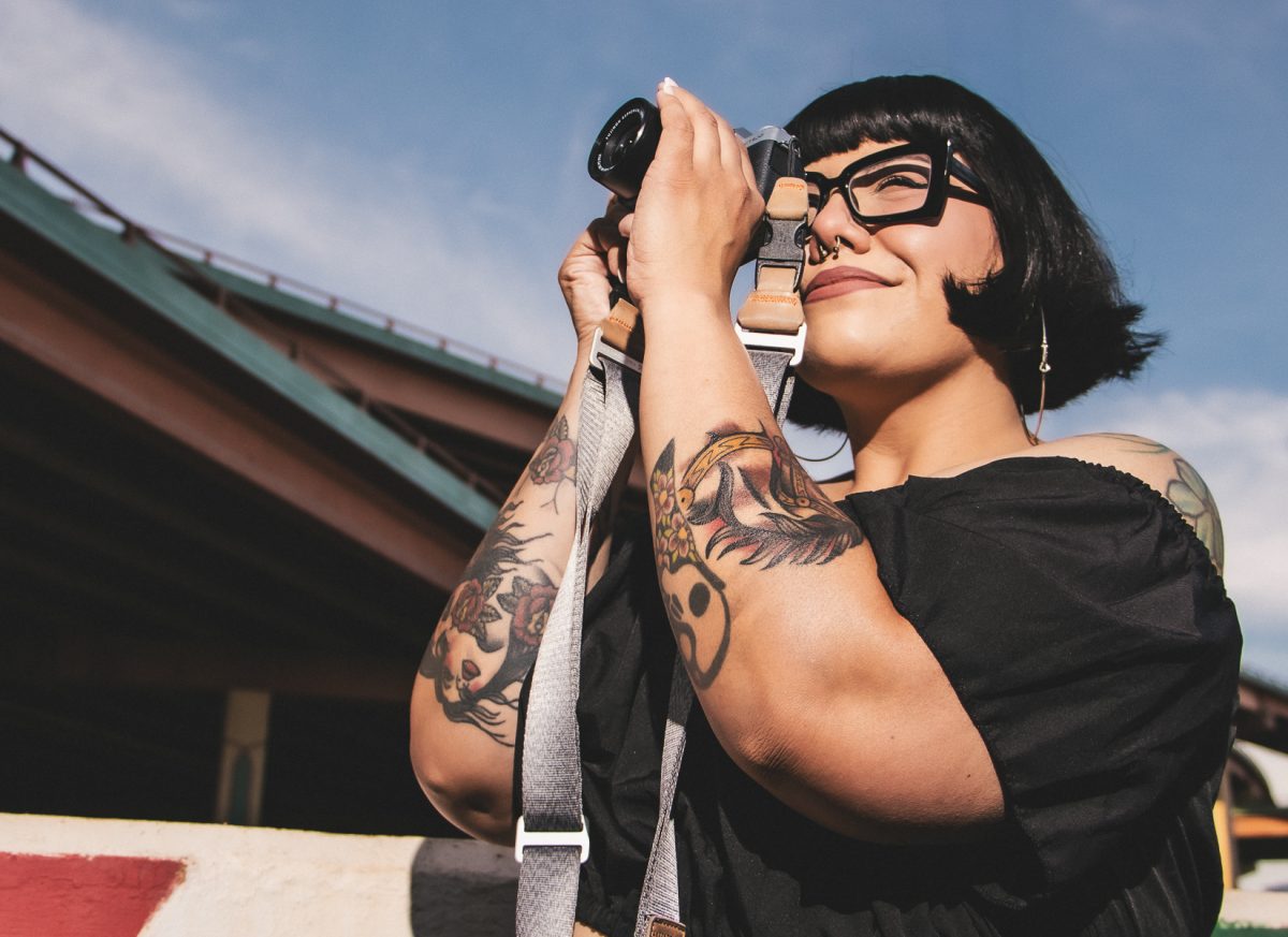 Michelle Romero, a local photographer, uses her love for both photography and the city of El Paso to capture the life around her.  
