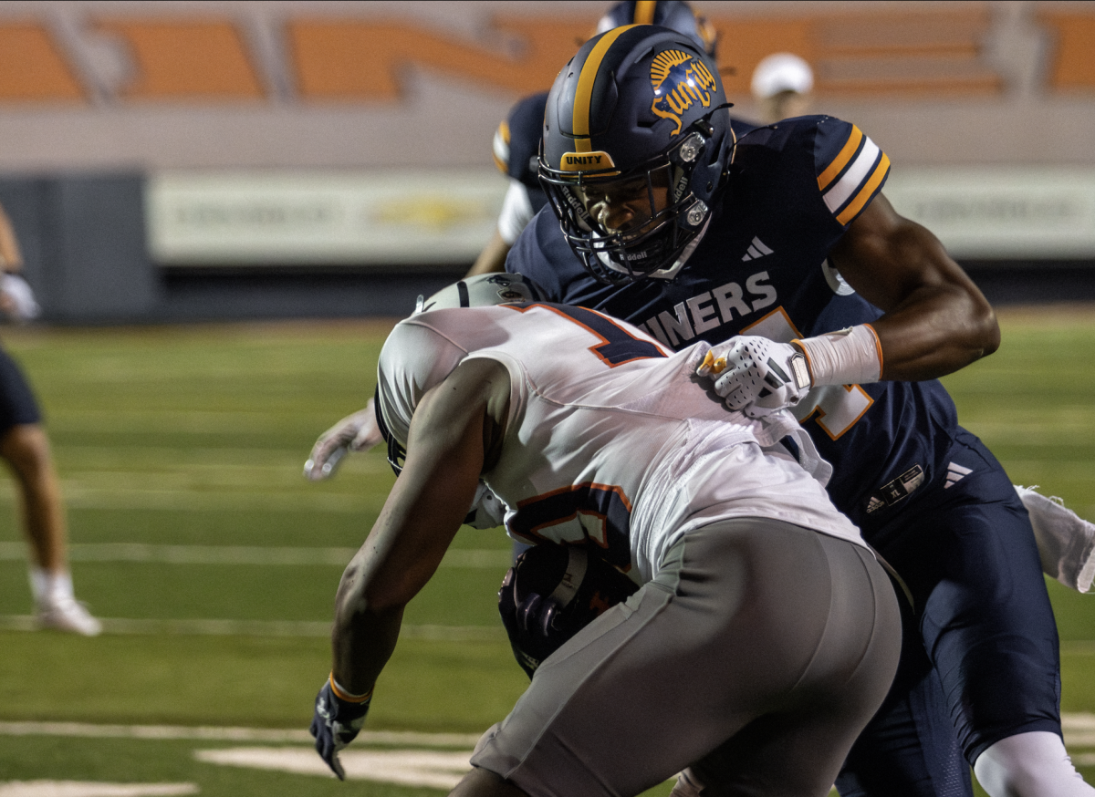 UTEP fans were able to celebrate the Miners’ 42-17 home-opening win over UT Martin on Sept. 6. 