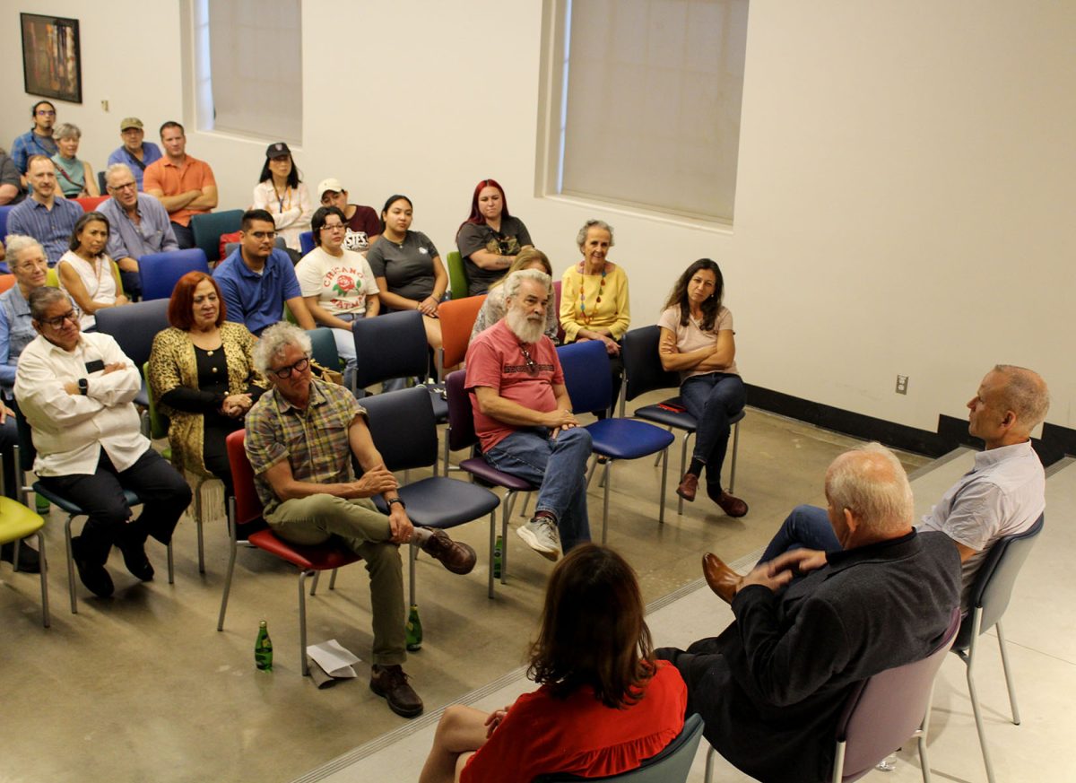 Renowned Irish artist Brian Maguire returned to El Paso to present "The Life of Brian Maguire," a documentary that offers a glimpse into his mind and explores his prolific period in the border region.