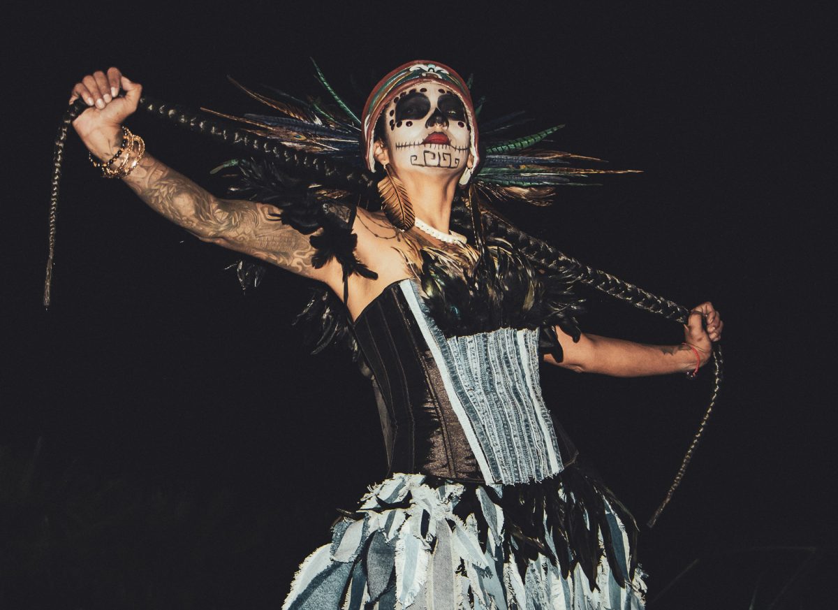 Hosted by Janace Walker, the second edition of Death by Denim took place at Concordia Cemetary, with the first edition taking place at Martin Funeral Home a year prior.