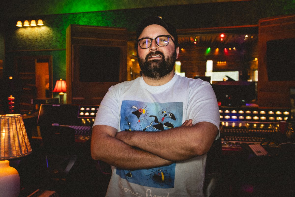 Audio engineer Felipe Castañeda works closely with musicians at Sonic Ranch to bring out their most authentic sound.