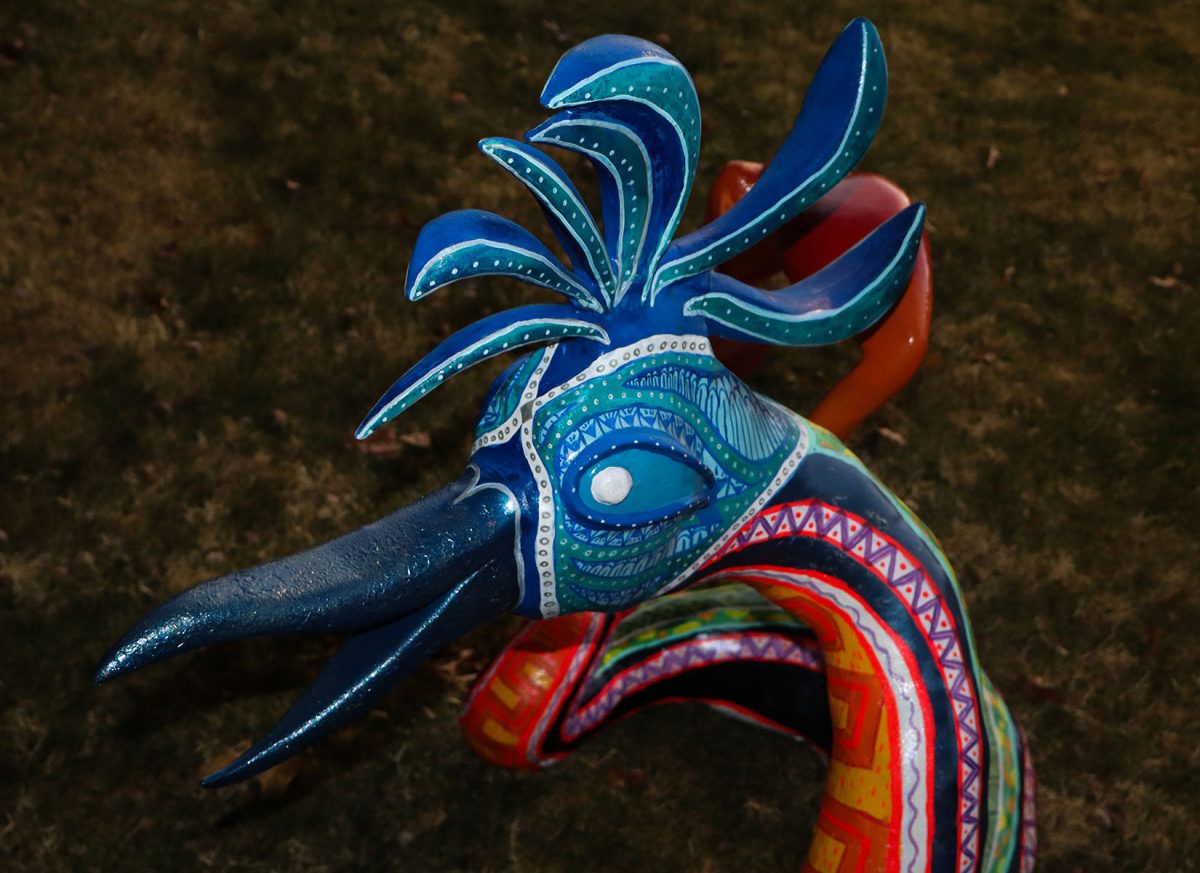 From late nights working at the studio, to having her art exhibited at the La Virgen de Guadalupe Exhibition in Dallas, Priscila Ortiz shares her artistic journey, honoring the roots that helped her bloom today.