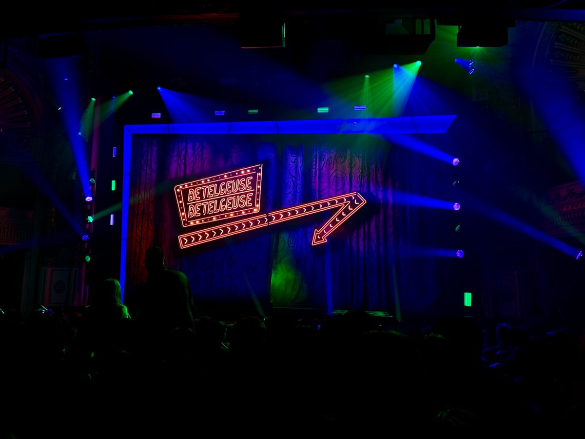 “Beetlejuice the Musical” is currently playing at the Palace Theater in New York City for its third Broadway run.
