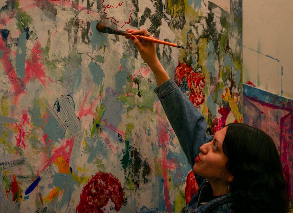 Nina Rocha finds solace in a space where she can express herself freely and creatively.