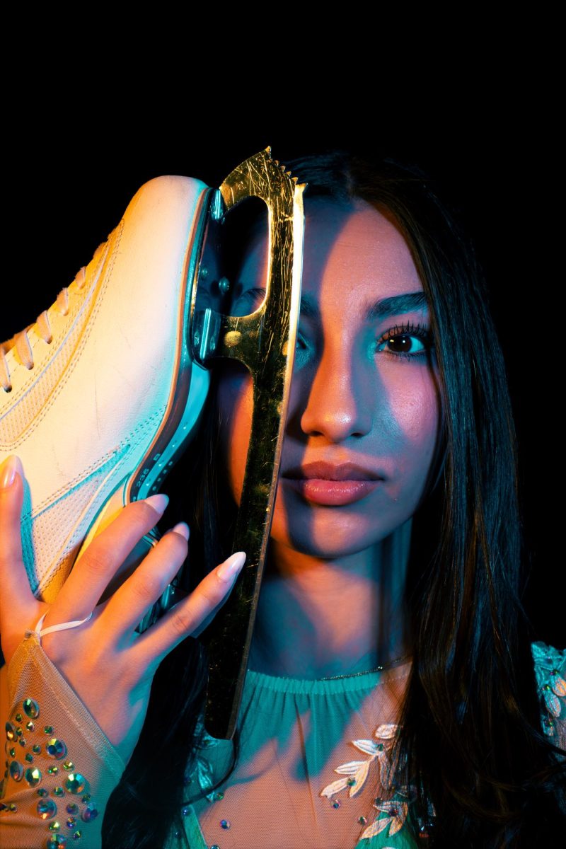 She began skating at 15, after doing 12 years of dance. The early discipline from being a dancer since the age of three carried over into figure skating. She poured her heart into every practice, and in just five years, she reached platinum, which is the highest level at her facility.