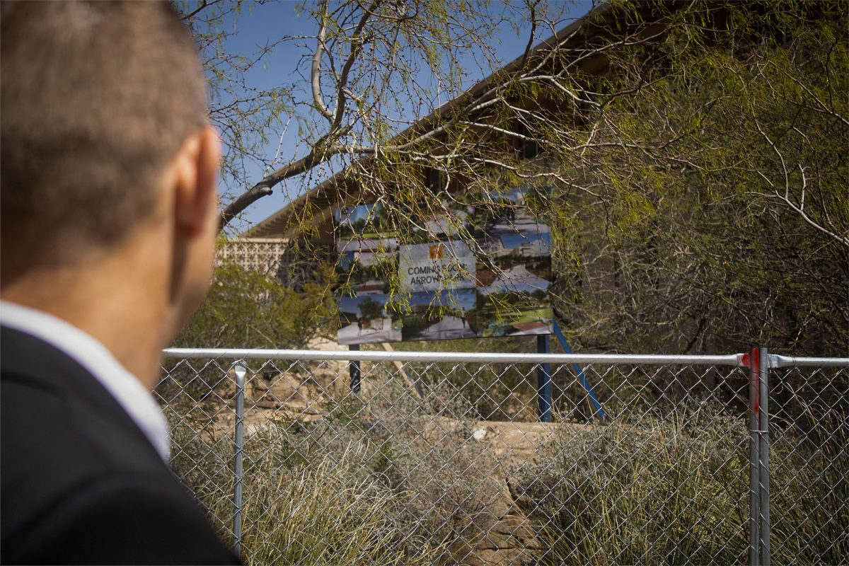 Brendan Gallagher, Ph.D., said he hopes students and teachers to enjoy the natural aesthetic of the Arroyo Natural Park.