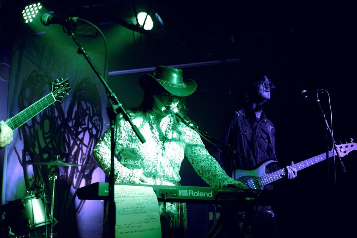 Providing lead vocals as well as playing the keys lead singer Elle Gorman and the rest of Waves in April perform in El Paso for the first stop of their tour.