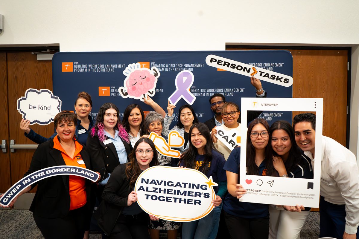 Geriatric Workforce Enhancement Program in the Borderland  (GWEP) at Caregiver Conference in El Paso May 2, 2026, at the Starlight Convention Center.